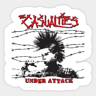 The Casualties 4 Sticker